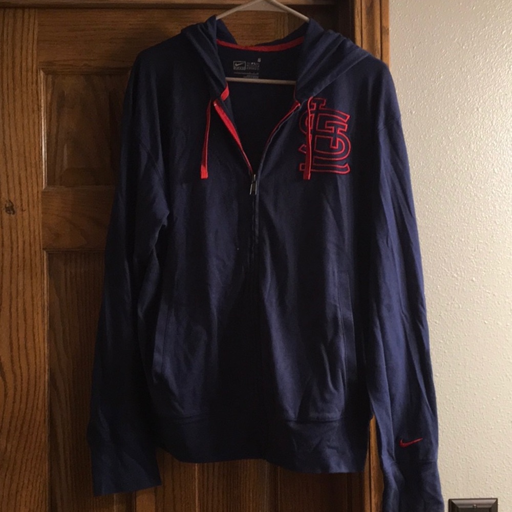 Nike St Louis Cardinal Zip Jacket